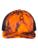 Patterned Snapback Trucker Cap