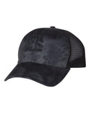 Washed Printed Trucker Cap