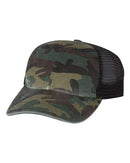 Richardson - Garment Washed Printed Trucker Cap - 111P