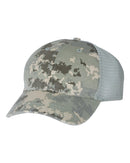 Washed Printed Trucker Cap