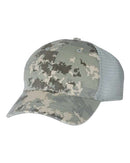 Richardson - Garment Washed Printed Trucker Cap - 111P