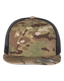 Flat Bill Trucker Cap