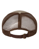 Contrast-Stitch Mesh-Back Cap