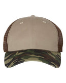 Valucap - Contrast-Stitch Mesh-Back Cap - 3100