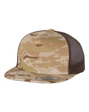 Flat Bill Trucker Cap