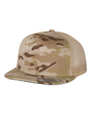 Flat Bill Trucker Cap