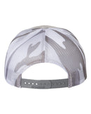 Printed Mesh-Back Trucker Cap