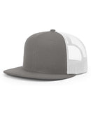 Wool Blend Flat Bill Trucker Cap