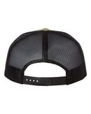 Wool Blend Flat Bill Trucker Cap