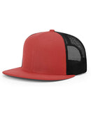 Wool Blend Flat Bill Trucker Cap