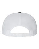 Wool Blend Flat Bill Trucker Cap