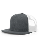 Wool Blend Flat Bill Trucker Cap