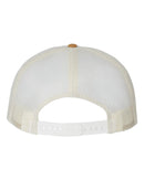 Wool Blend Flat Bill Trucker Cap