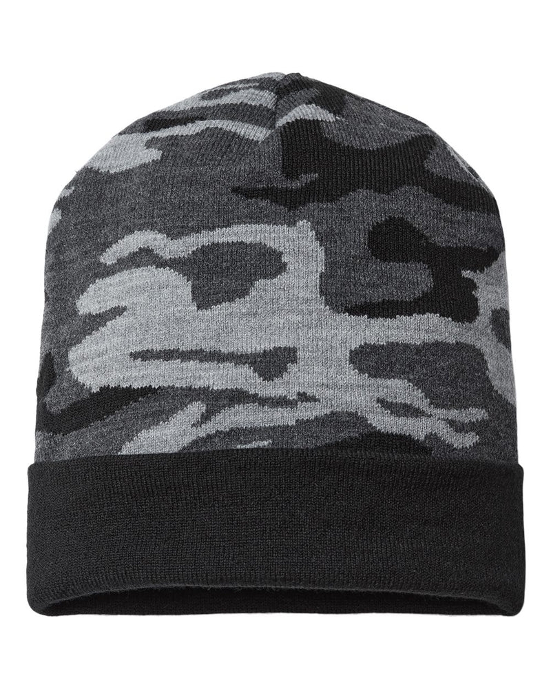 USA-Made Camo Cuffed Beanie