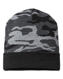 CAP AMERICA - USA-Made Camo Cuffed Beanie - RKC12
